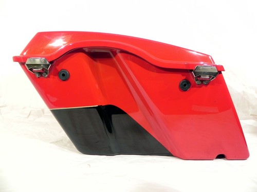 Saddlebag Right Cherry Red Sunglo Merlot Sunglo 90106-11DHY FLHTK 2011 #1827 - Picture 7 of 11