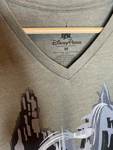 NEW Disney Parks Mountain Man T-Shirt Disneyland World Space Thunder Mountain M - Picture 3 of 3