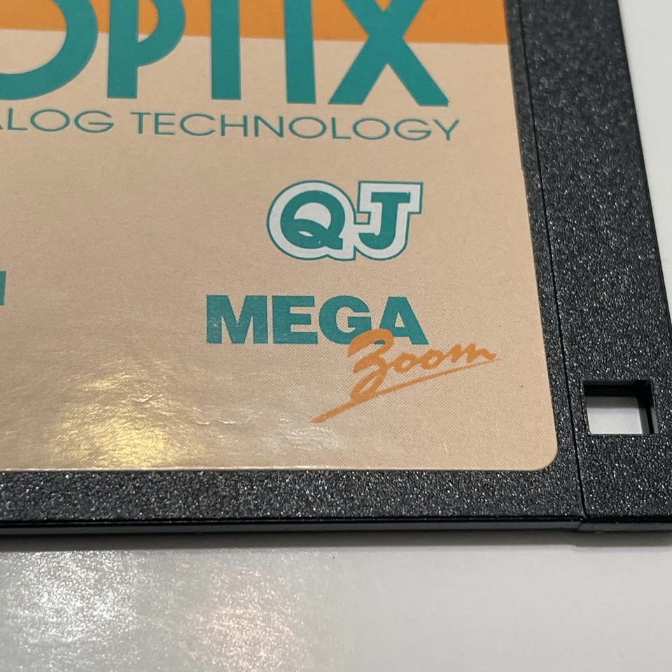 Disco de software vintage PC-Optix Joystick disco de calibración 1993 mega zoom Foto 3 de 3