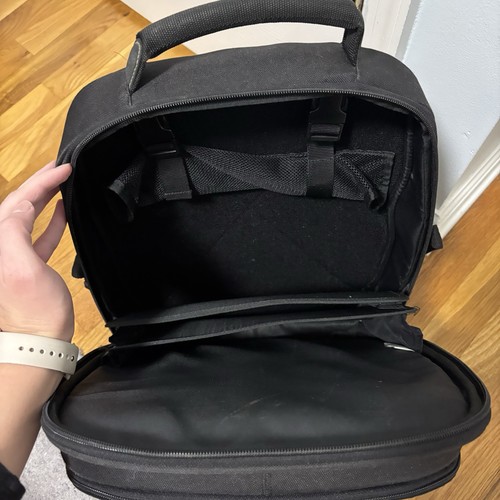 Samsonite Backpack Black Multi Pocket Travel Bag - Picture 5 of 10