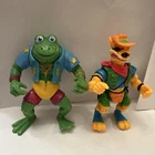 WALKABOUT Figure  Teenage Mutant Ninja Turtles TMNT Vintage Ghengis Frog Lot