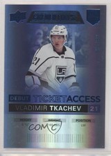 2021 Upper Deck Credentials Debut Ticket Access Blue 96/99 Vladimir Tkachev fm0