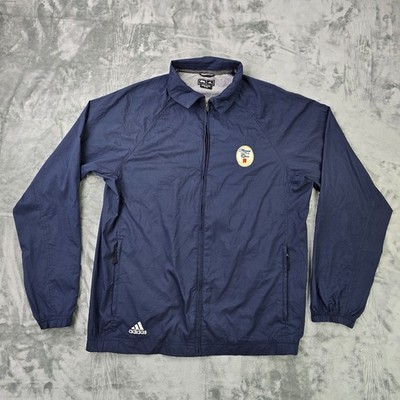 Adidas Windbreaker Jacke Herren Medium Navy Blau Michelob Ultra Open Kingsmill