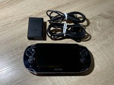 2274 PlayStation PS Vita PCH-1000 Crystal Black Good TESTED