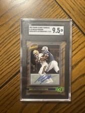 Micah Parsons 2022 Clearly Donruss Highlights Auto /25 SGC 9.5 RARE Packers 