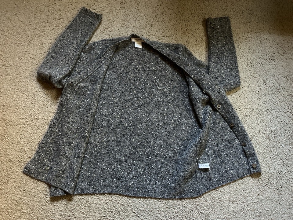 Pull 100% Cachemire Maria Di Ripabianca - Gris Lilas - Taille 38 - Très Bon État