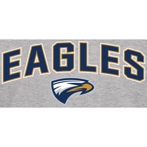 Men's Ash Emory Eagles Proud Mascot Long Sleeve T-Shirt - Picture 2 of 2