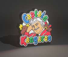 Captain Kangaroo tv show - USB Lighted LED Sign - Man Cave - Arcade - Retro