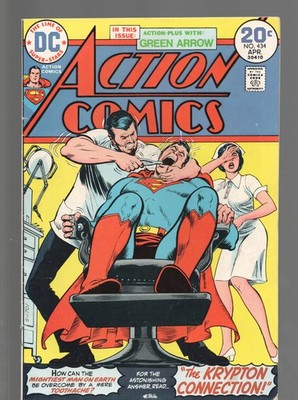 ACTION COMICS # 434  The Krypton Connection FN/FN+ 1974