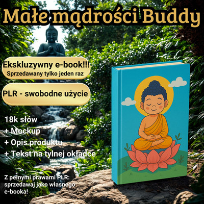 Małe mądrości Buddy 18k słów Ekskluzywny e-book PLR