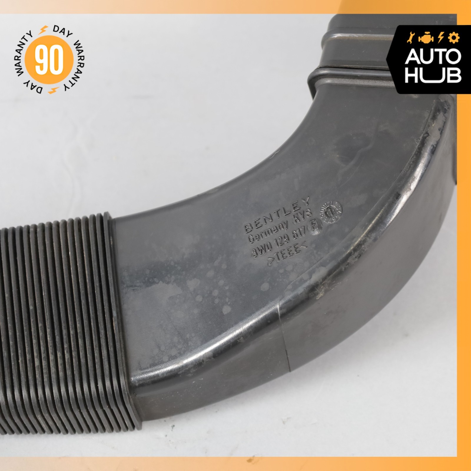 Bentley Continental Flying Spur GT Left & Right Air Intake Hose Pipe Set OEM