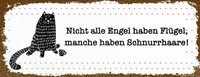 Holzschild 10X27 Cm Nicht Jeder Engel Deko Geschenk Schild