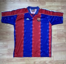 Camicia Uomo Kappa Barcellona 92/94 Home XL Autentica