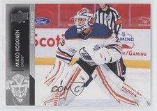 2021-22 Upper Deck Series 1 French Mikko Koskinen #72 0b3