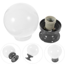  Coprilampada da parete strada tutto tondo globo smerigliato palo luce giardino globi
