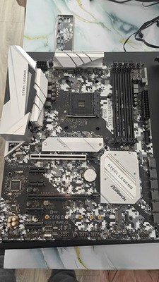 ASRock B450 Steel Legend AM4 DDR4 ATX Mainboard HDMI/DP