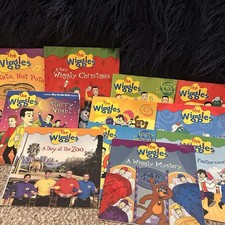 The Wiggles Storybook Lot Original Lineup, Gently Used Early Learning Books