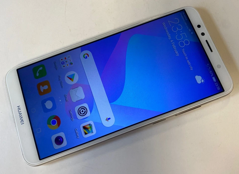 Huawei Y6 2018 ATU-L21 Smartphone Mobile UNLOCKED 16GB Android 8 4G NFC Gold - Image 2 of 4