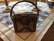 MARY FRANCIS Beautiful Vintage Beaded Evening Bag-Minty Condition
