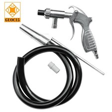 New Industrial Air Sandblaster Spray Gun Kit Sand Blaster Grit Blasting set