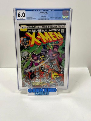 X-MEN # 98 APR 1976 Sentinels & Kirby CGC Grade 6.0