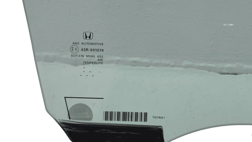 原始设备制造商 HONDA RIDGELINE 2017 - 2025FRONT 右乘客侧门窗玻璃 — 第 2/4 张图片