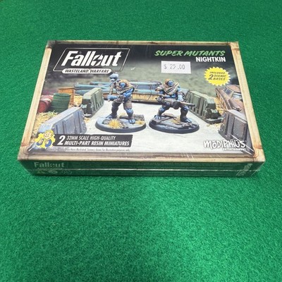 Fallout: Wasteland Warfare - Super Mutants: Nightkin New and sealed in the box 