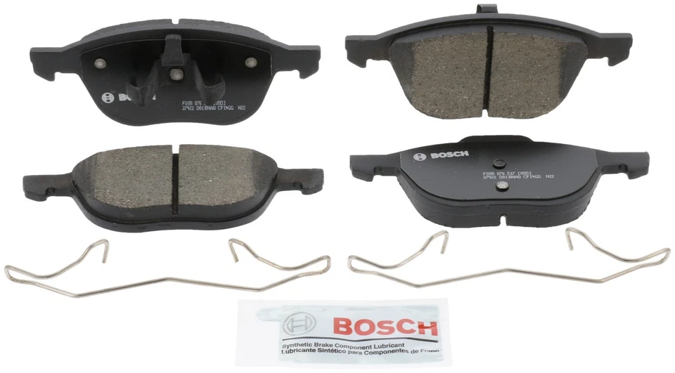 Bosch QuietCast Ceramic Brake Pad and Rotor Kit For 2004-2009 Mazda 3 Sedan Foto 2 de 4