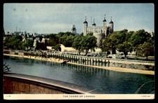 Postcard The Tower of London View, 1957