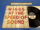 Paul McCartney  Wings At The Speed Of Sound -1976 LP Capitol VG+ VINYL (Beatles)