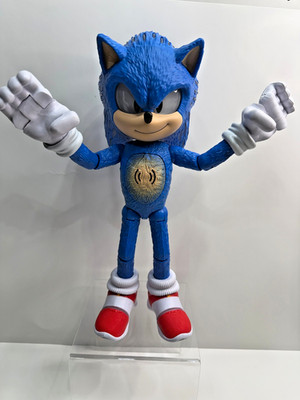 Gotta Go Fast SONIC the Hedgehog 3 ULTIMATE LIGHT-UP TALKING 14'' Jakks 2024 Nice
