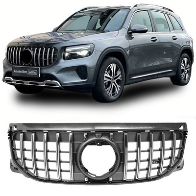 KÜHLERGRILL PANAMERICANA GRILL FÜR MERCEDES GLB X247 ab 2023 CHROM FRONTGRILL