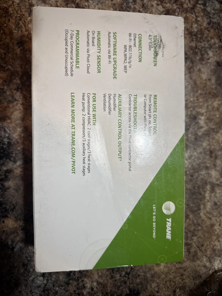 Trane Pivot Smart Thermostat - Image 4 of 4