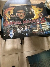 Data East Leathal Weapon 3 Pinball Machine Translite Artwork