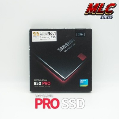Samsung 850 PRO 2TB MZ7KM2T0MLC High Endurance MLC NAND SSD getestet