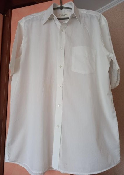 Men Jacques Britt Shirt White Cotton 44 / XXL / 52 #9HYB