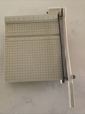 Boston Gray Heavy Duty 12" Guillotine Paper Cutter Trimmer / SHIPS FREE