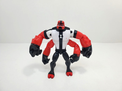 Playmates Toys Cartoon Network Ben 10 Power Up Four Arms 5'' Action Figure