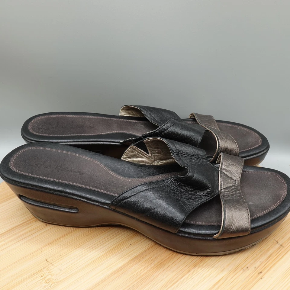 COLE HAAN AIR 凉鞋女式 9.5B 皮带棕色皮革 D28142 MinFlaw — 第 4/4 张图片