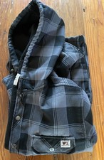 Giacca con cappuccio uomo grande Wells Lamont foderata in pile di flanella