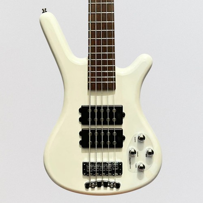 #ad Warwick RockBass Corvette $$ 5 String Electric Bass Guitar White $914.63