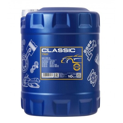 10L Mannol Classic 10W-40 Motorenöl ACEA A3/B4 Motoröl 10W40 für MB VW RENAULT
