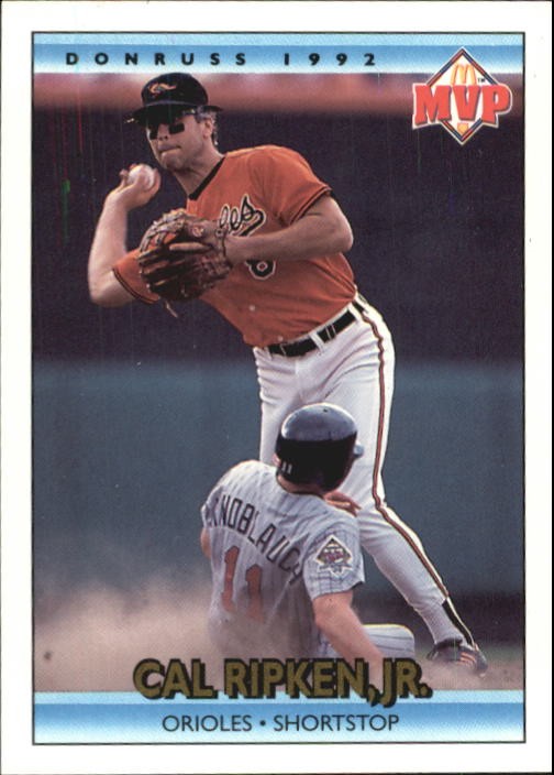 1992 Donruss McDonald's MVP Baseball Insert Singles - You Choose