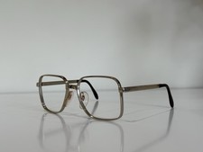 Vintage Aviator Gold Made in Italy Sunglasses Eyeglasses 54-16-135 Frame Only