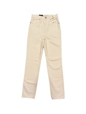 Jeans donna Levi's anni 70 alto slim dritto - bianco - taglia 25/31