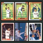 Nolan Ryan Lot 6 Baseball Cards 1990 Topps Texas Rangers Set Collection MLB NM