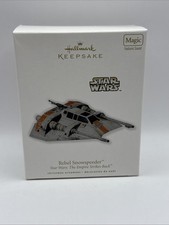 NEW Hallmark Keepsake Star Wars Rebel Snowspeeder - Empire Strikes Back 2010