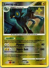 Luxray Reverse Holo Holo Rare Legends Awakened 8/146 LP on eBay