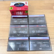  Lot of 9 Sony Video8 Hi8 MP120 MP30 Camcorder Tapes New