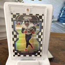 Panini Prizm 2021 Derrick Henry Black & White Checker Tennessee Titans #4